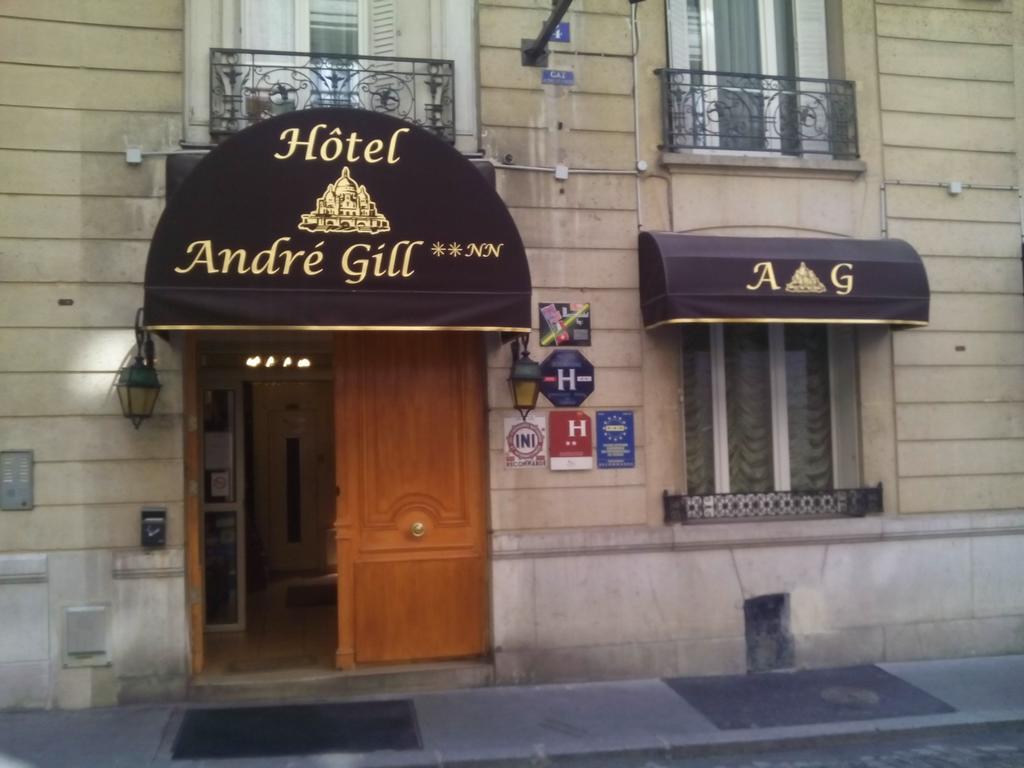 פריז Hotel Andre Gill מראה חיצוני תמונה